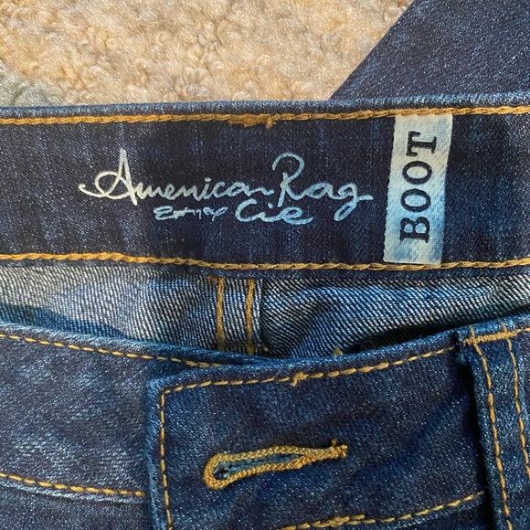 American Rag BOOT dark jeans 13-R - Picture 3 of 4